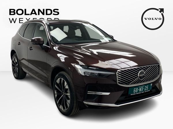 Volvo XC60 SUV, Petrol Plug-in Hybrid, 2025, Red
