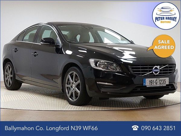 Volvo S60 Saloon, Diesel, 2019, Black