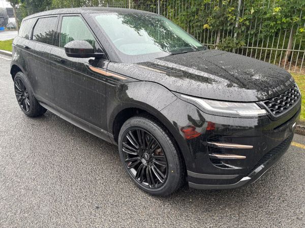 Land Rover Range Rover Evoque SUV, Petrol Hybrid, 2020, Black