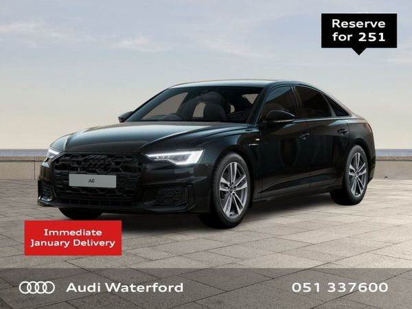 Audi A6 Saloon, Diesel, 2025, Black