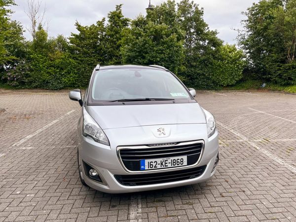 Peugeot 5008 MPV, Diesel, 2016, Grey
