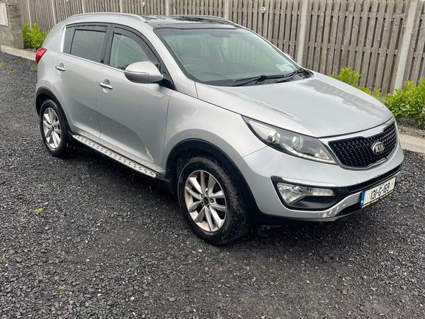 Kia Sportage SUV, Diesel, 2013, Silver