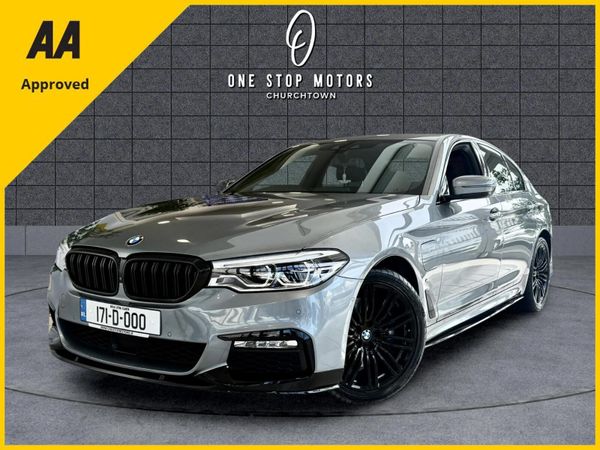 BMW 5-Series Saloon, Petrol Plug-in Hybrid, 2017, Grey
