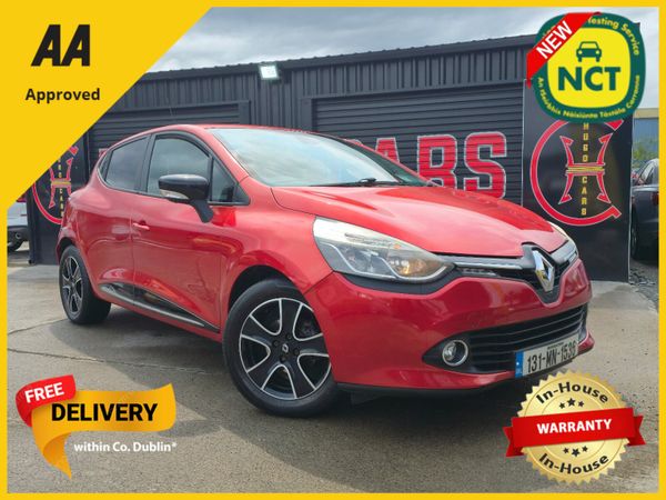 Renault Clio Hatchback, Diesel, 2013, Red