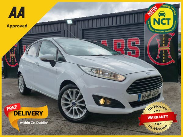 Ford Fiesta Hatchback, Petrol, 2015, White