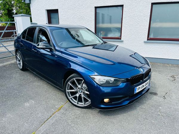 BMW 3-Series Saloon, Diesel, 2017, Blue