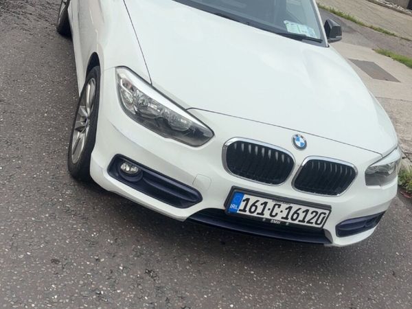 BMW 1-Series Hatchback, Diesel, 2016, White