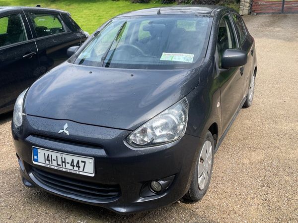 Mitsubishi Space Star Hatchback, Petrol, 2014, Grey