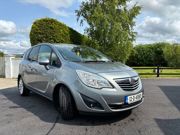 Vauxhall Meriva MPV, Diesel, 2012, Silver