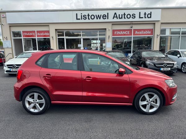 Volkswagen Polo Hatchback, Petrol, 2017, Red