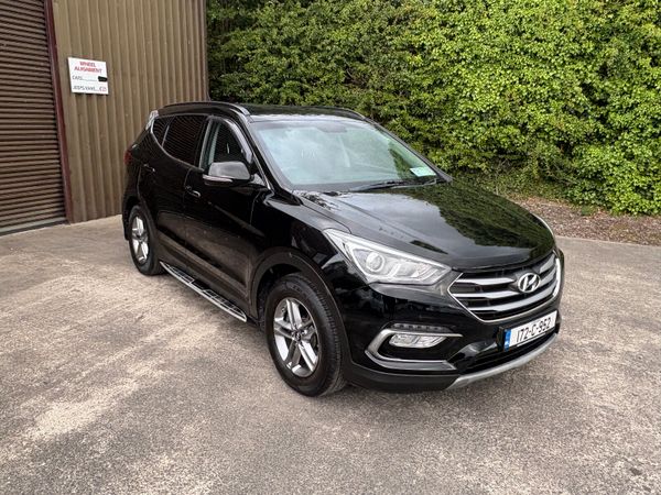 Hyundai Santa Fe SUV, Diesel, 2017, Black