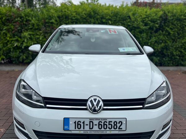 Volkswagen Golf Hatchback, Petrol, 2016, White