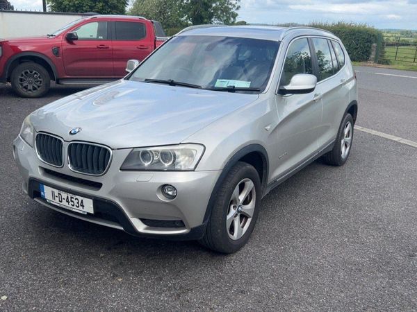 BMW X3 SUV, Diesel, 2011, Silver