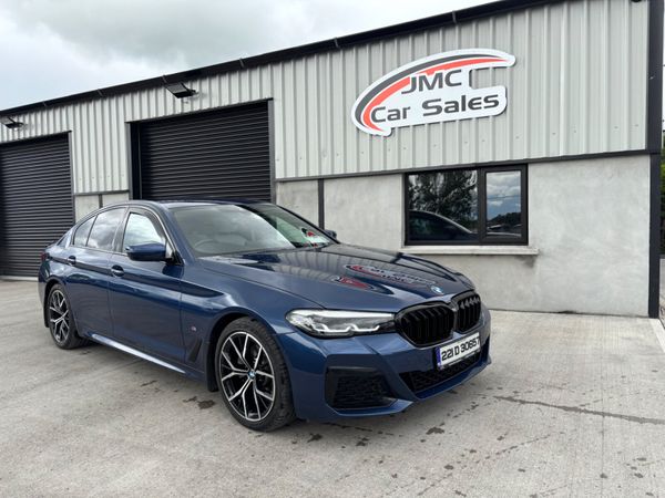 BMW 5-Series Saloon, Diesel, 2022, Blue