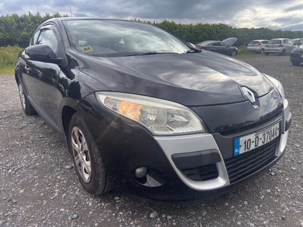 Renault Megane Coupe, Diesel, 2010, Black