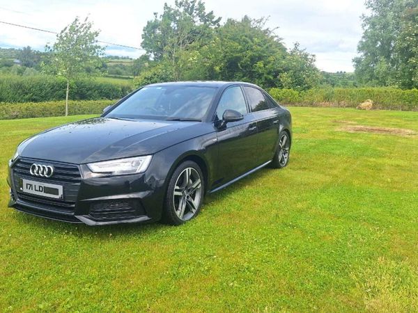Audi A4 Saloon, Diesel, 2017, Black