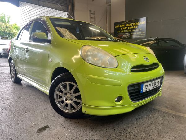 Nissan March Hatchback, Petrol, 2012, Green