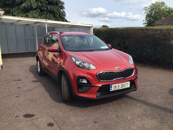 Kia Sportage SUV, Diesel, 2019, Red