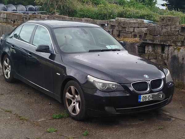 BMW 5-Series Saloon, Diesel, 2009, Black