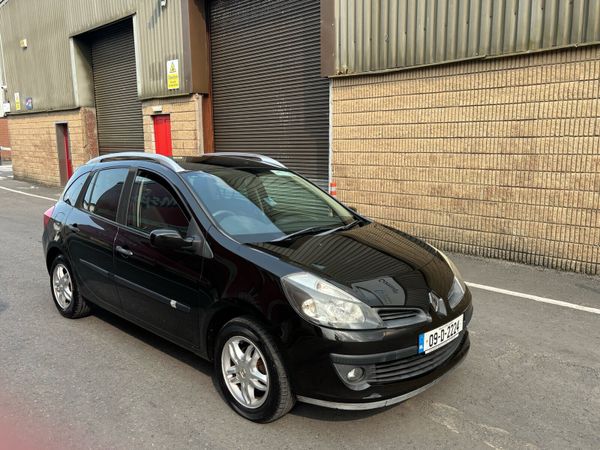 Renault Clio Estate, Petrol, 2009, Black