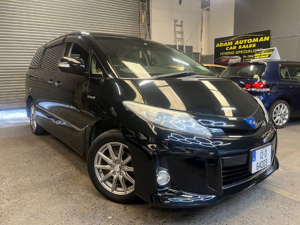 Toyota Estima MPV, Petrol Hybrid, 2012, Black