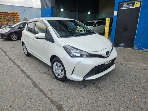 Toyota Vitz Hatchback, Petrol, 2016, White