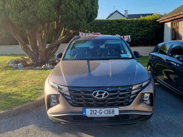 Hyundai Tucson SUV, Petrol Hybrid, 2021, Brown