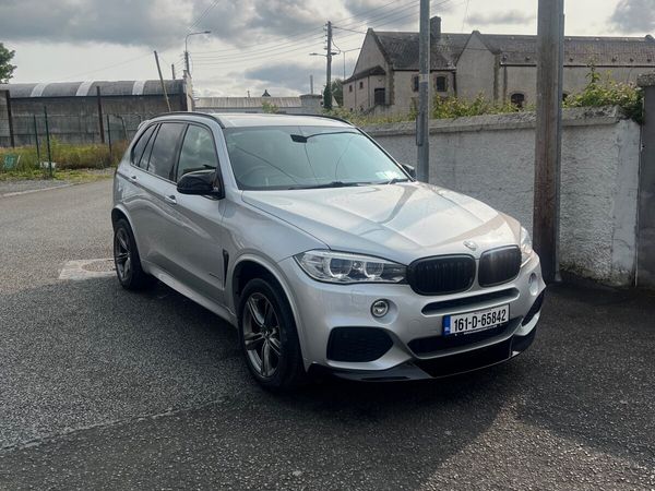 BMW X5 SUV, Petrol Plug-in Hybrid, 2016, Silver
