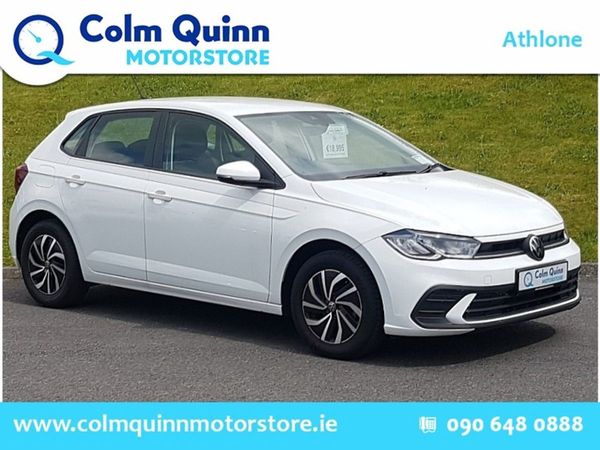 Volkswagen Polo Hatchback, Petrol, 2022, White