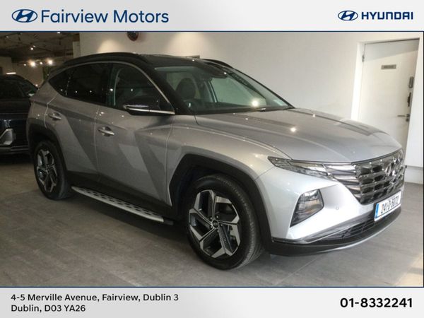 Hyundai Tucson SUV, Petrol Hybrid, 2024, Silver