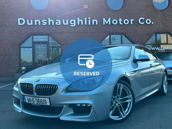 BMW 6-Series Coupe, Diesel, 2014, Silver
