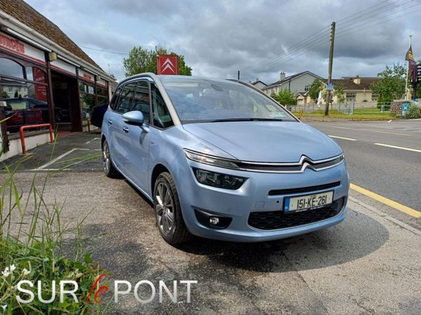 Citroen Grand C4 Picasso MPV, Diesel, 2015, Blue
