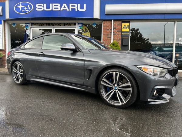 BMW 4-Series Coupe, Petrol, 2016, Grey