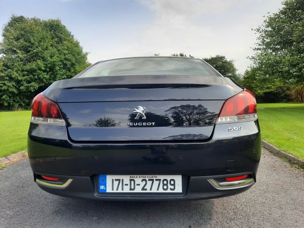 Peugeot 508 Saloon, Diesel, 2017, Black