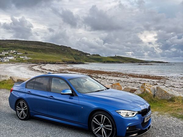 BMW 3-Series Saloon, Diesel, 2017, Blue