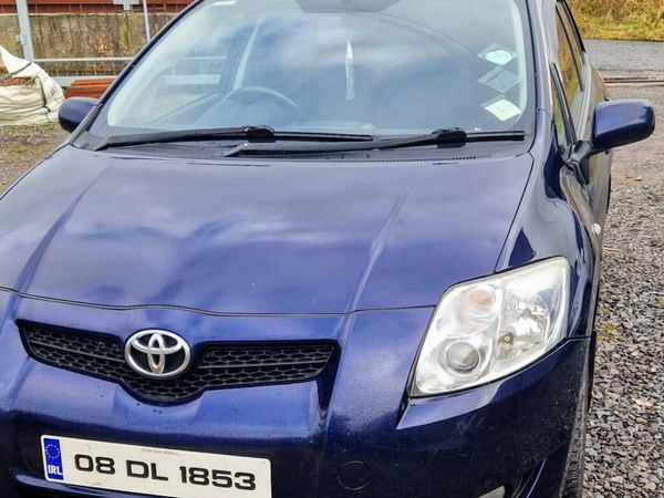 Toyota Auris Hatchback, Petrol, 2008, Blue