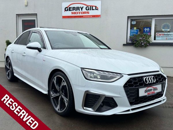 Audi A4 Saloon, Diesel, 2022, White