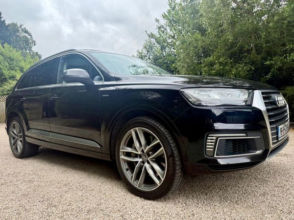 Audi Q7 SUV, Diesel Plug-in Hybrid, 2018, Black