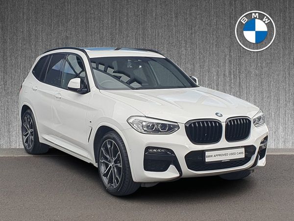 BMW X3 SUV, Diesel Hybrid, 2021, White