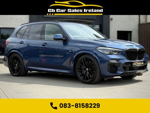 BMW X5 Estate, Diesel Hybrid, 2019, Blue
