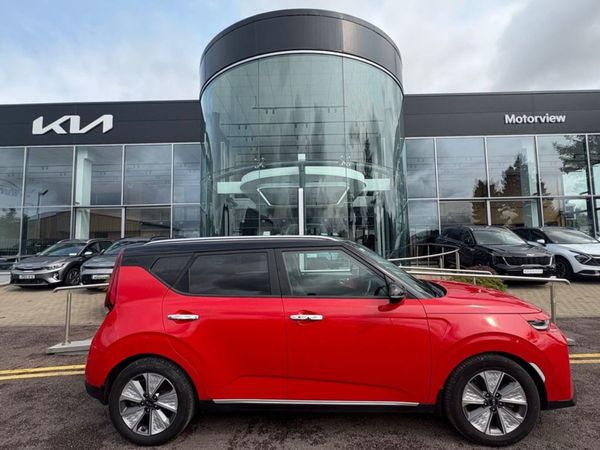 Kia Soul SUV, Electric, 2020, Red
