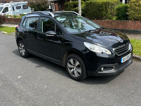 Peugeot 2008 SUV, Petrol, 2016, Black