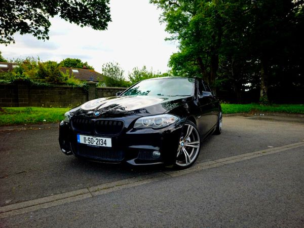 BMW 5-Series Saloon, Diesel, 2011, Black