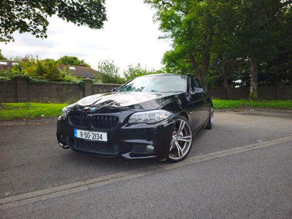 BMW 5-Series Saloon, Diesel, 2011, Black
