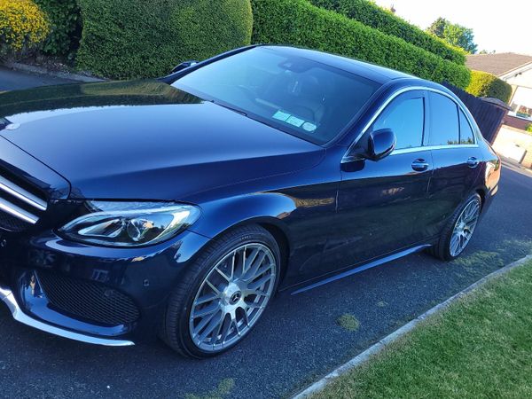 Mercedes-Benz C-Class Saloon, Diesel, 2016, Blue