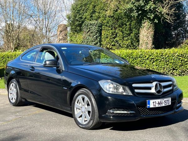 Mercedes-Benz C-Class Coupe, Diesel, 2012, Black