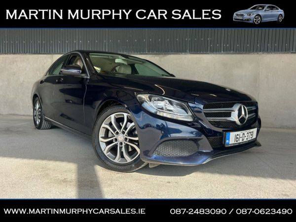 Mercedes-Benz C-Class Saloon, Diesel, 2016, Blue