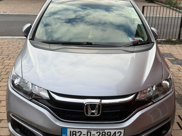Honda Fit Hatchback, Petrol Hybrid, 2018, Silver