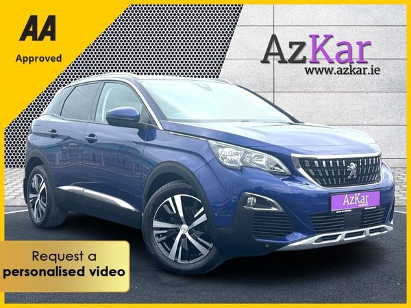 Peugeot 3008 SUV, Diesel, 2019, Blue