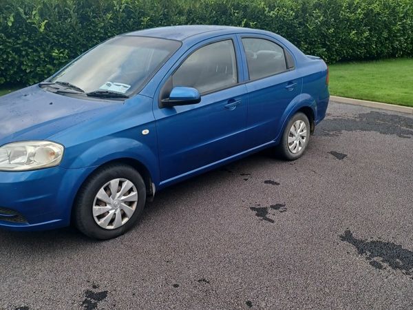Chevrolet Aveo Saloon, Petrol, 2008, Blue